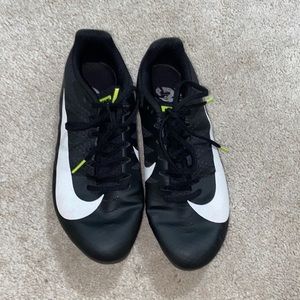 Womens Black Nike Sprinting Spikes
